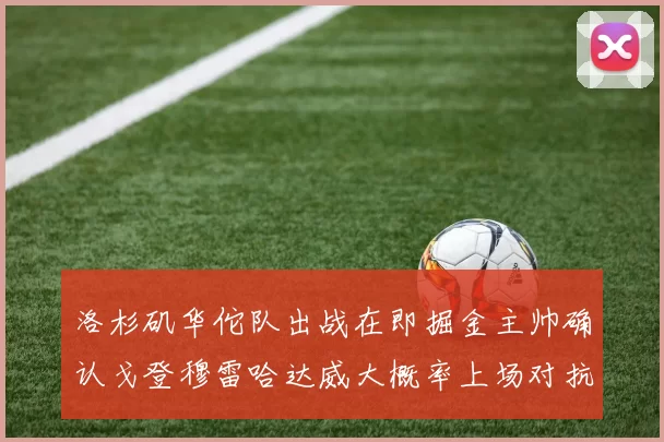 洛杉矶华佗队出战在即掘金主帅确认戈登穆雷哈达威大概率上场对抗湖人